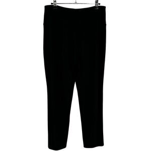 J Jill WEAREVER COLLECTION SMOOTH-FIT SLIM ANKLE Pull On Pants Black Small